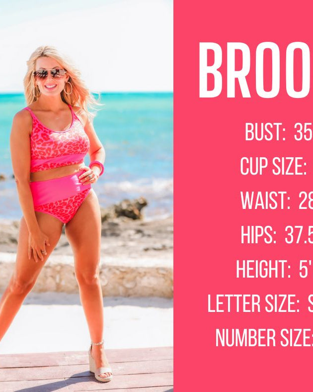spring and summer model specs for BROOKE