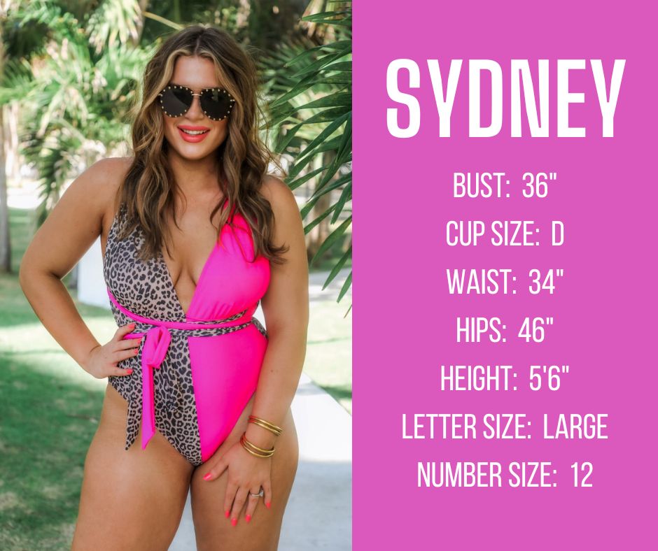 spring and summer model specs for SYDNEY