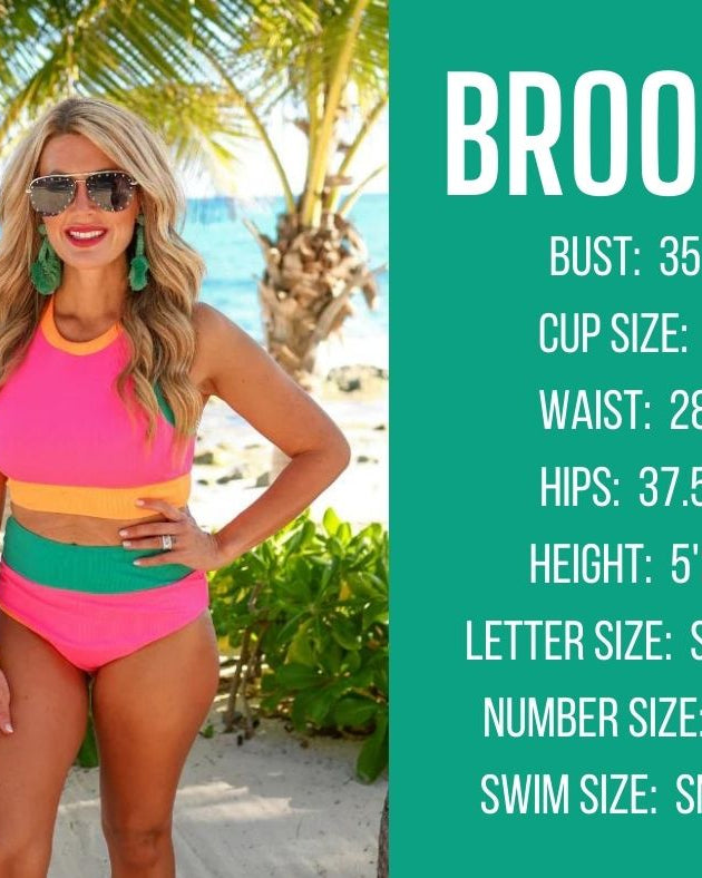 spring and summer model specs for BROOKE