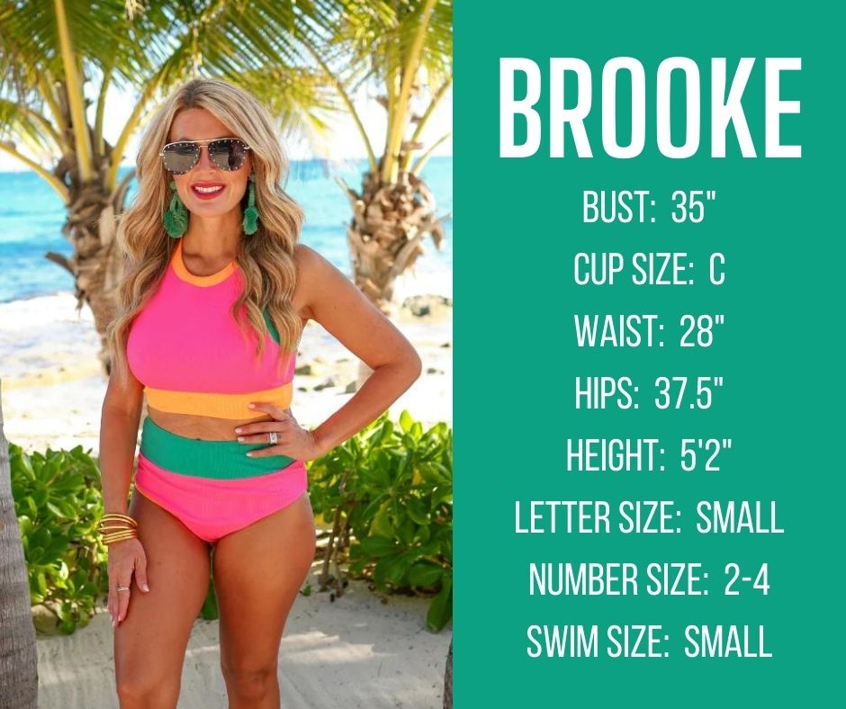 spring and summer model specs for BROOKE