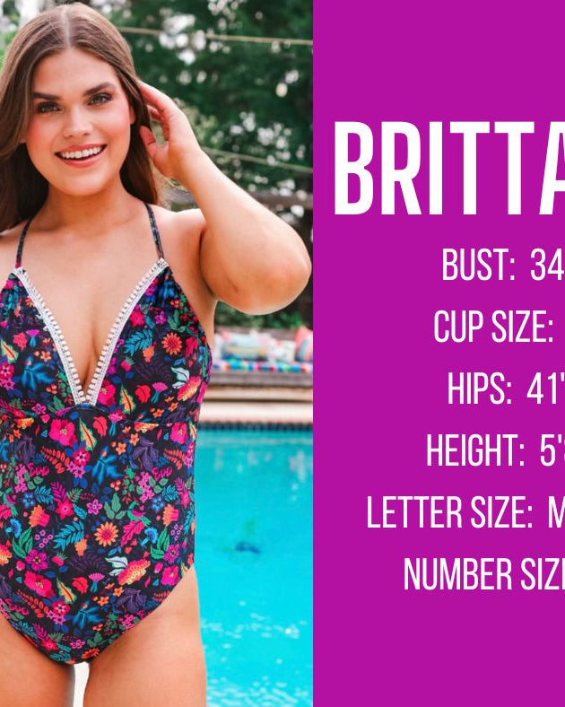 spring and summer model specs for BRITTNAY