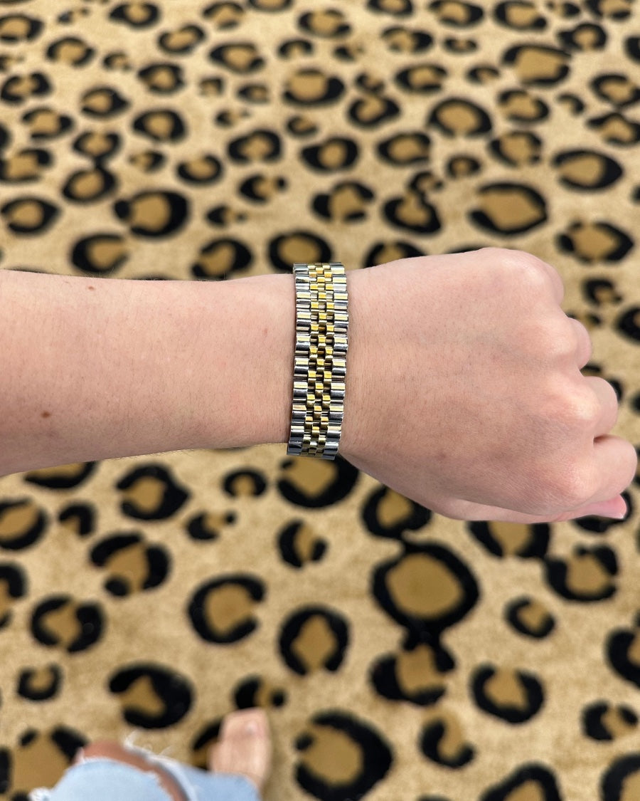 Chic Lifestyle Link Bracelet GOLD/SILVER