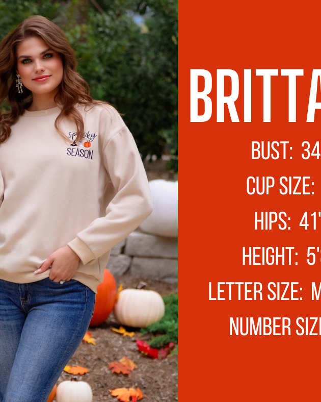 Halloween model specs for BRITTANY