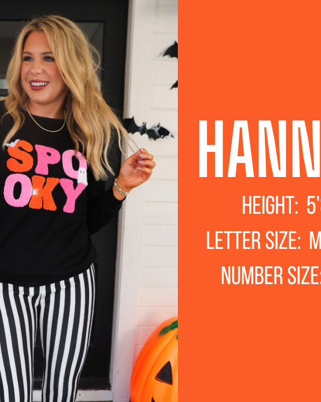 Halloween model specs for HANNAH
