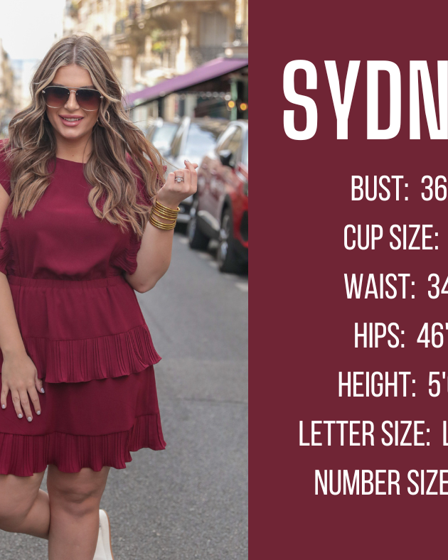 New York fall and winter model specs for SYDNEY