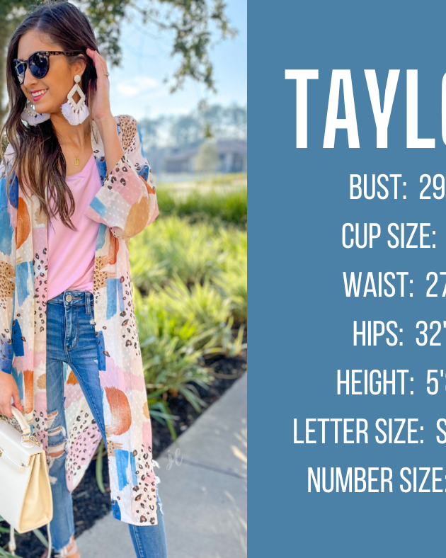 spring and summer model specs for TAYLOR