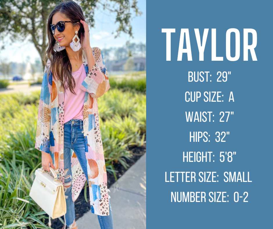spring and summer model specs for TAYLOR