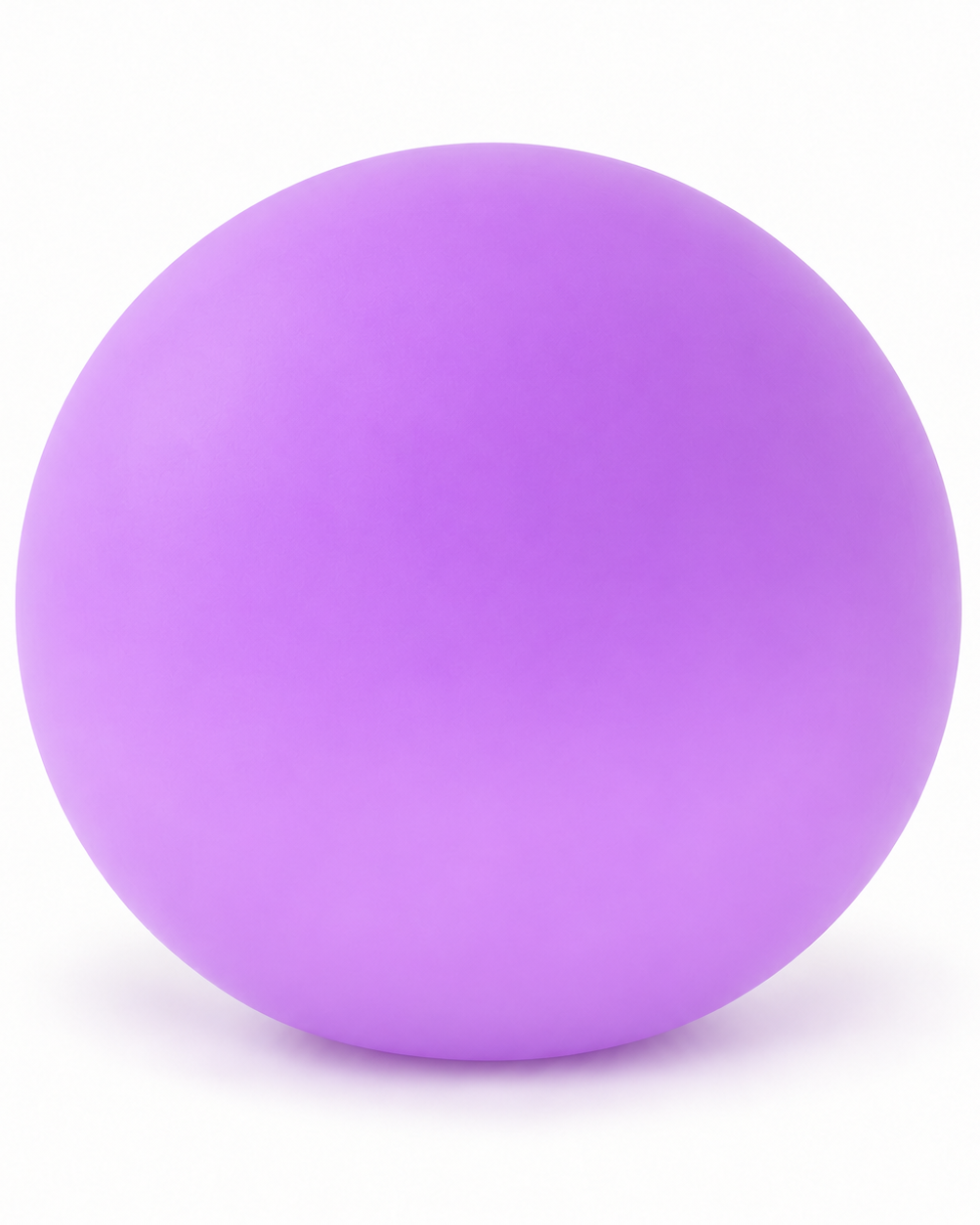 a round changeable face squishy balls with a soft matte-like surface, squeezable construction, assorted removable facial pieces, customizable expressions, vibrant color options, and individual packaging in purple