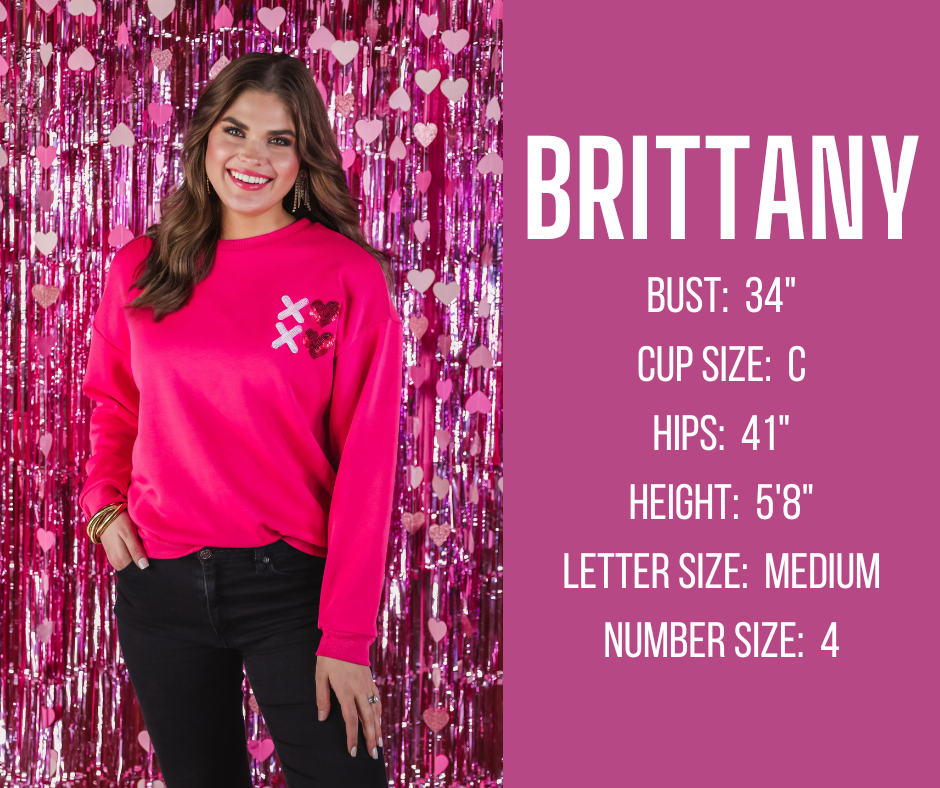 Valentine's Day model specs for BRITTANY