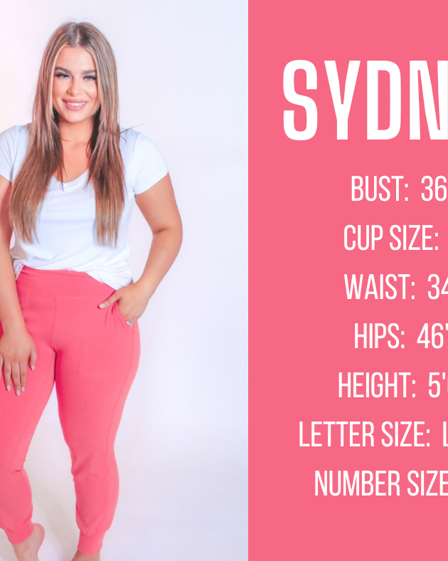 athleisure model specs for SYDNEY