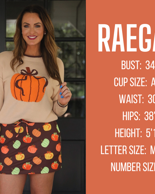 autumn model specs for RAEGAN