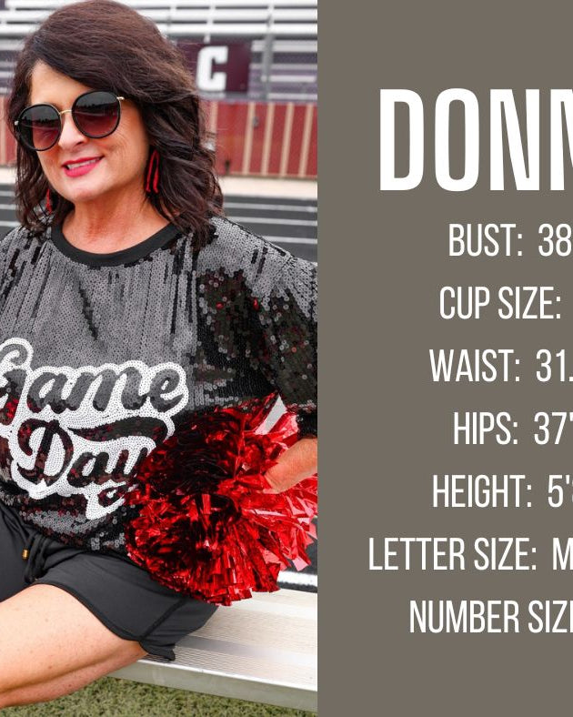 fall and winter model specs for DONNA