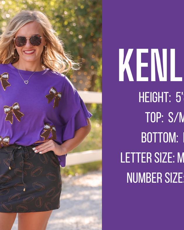 game day model specs for KENLEY