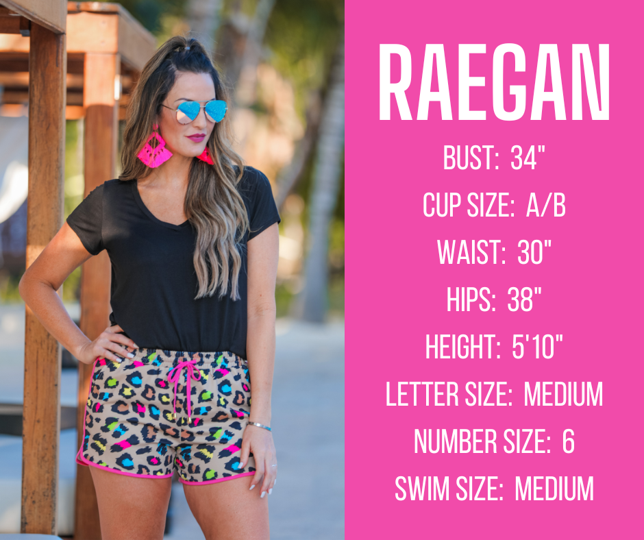 spring and summer model specs for RAEGAN