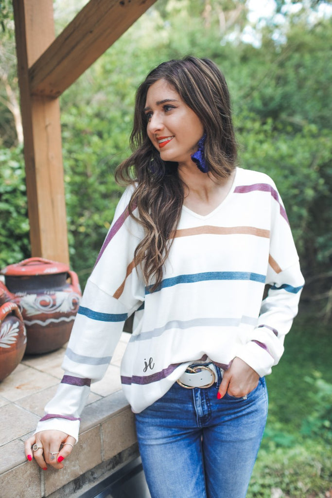 Fall Favorites Striped Top