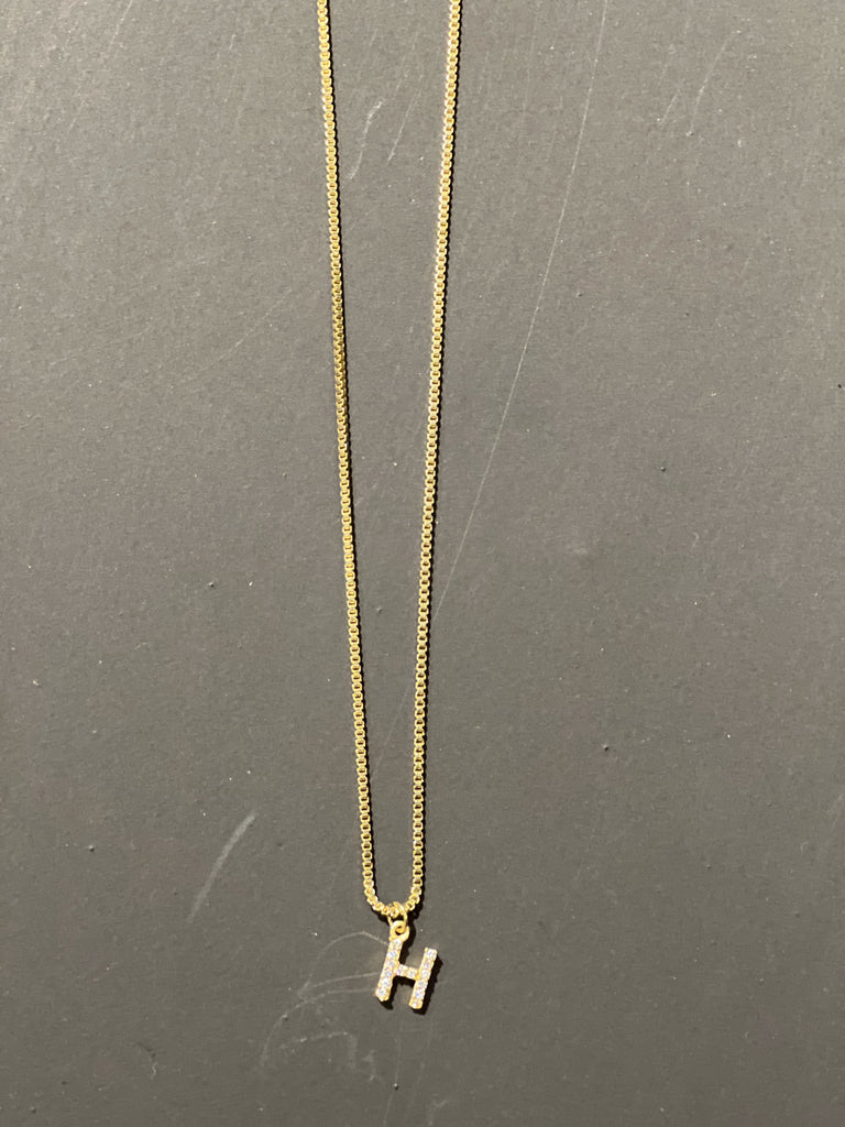Initial Reaction Necklace (H)
