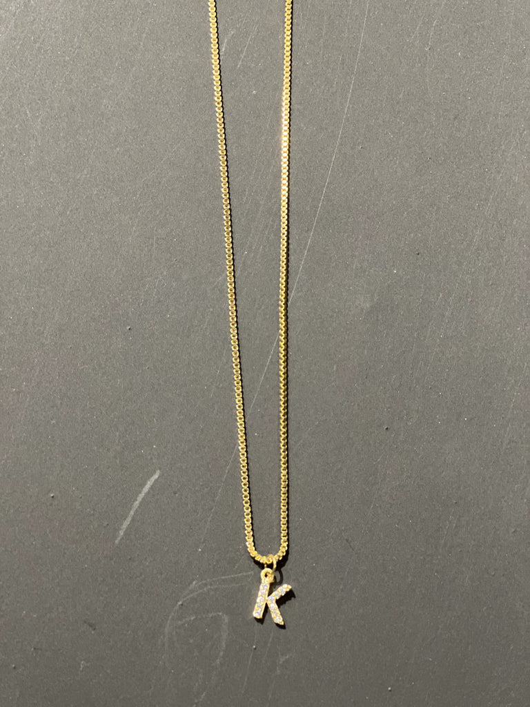 Initial Reaction Necklace (K)