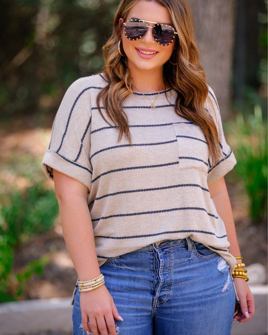 Jarrett Knit Pocket Top SYDNEY