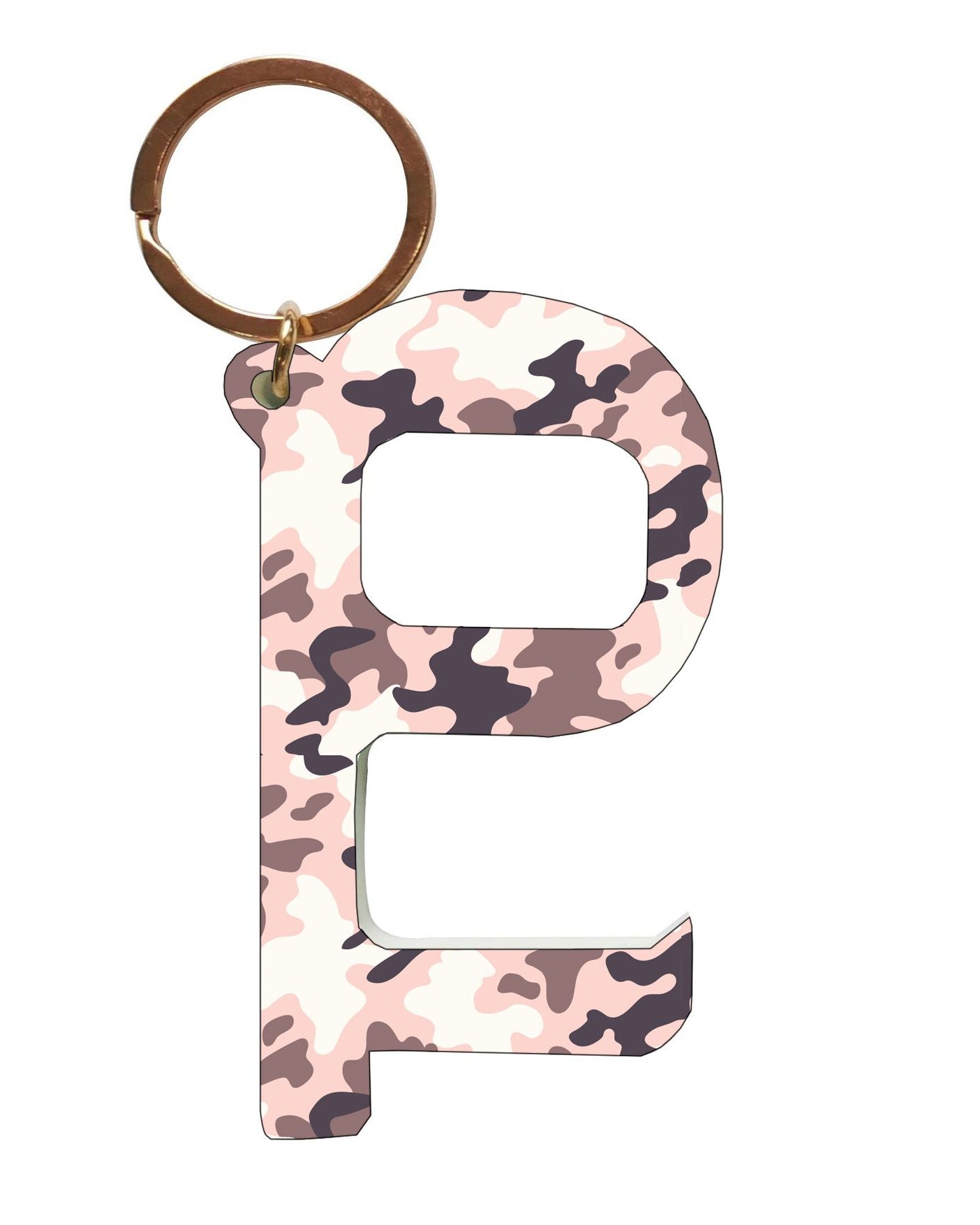 Hands Free Contactless Keys (Camo Pink)