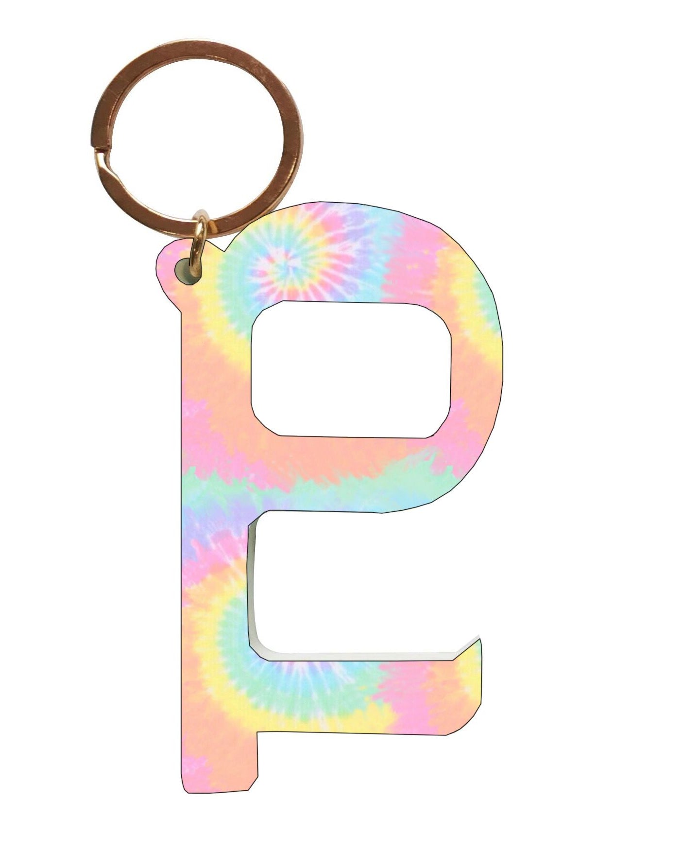 Hands Free Contactless Keys (Tie Dye 2)