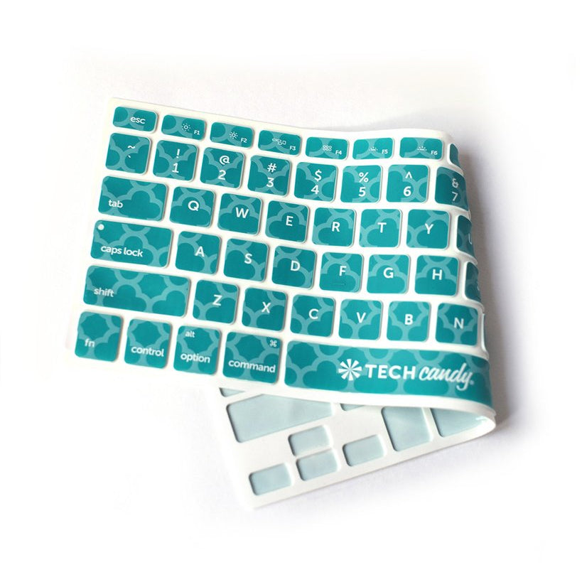 silicone keyboard cover available in barcelona (teal)