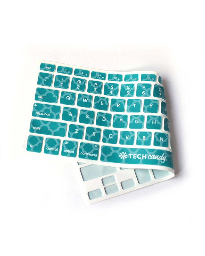 silicone keyboard cover available in barcelona (teal)