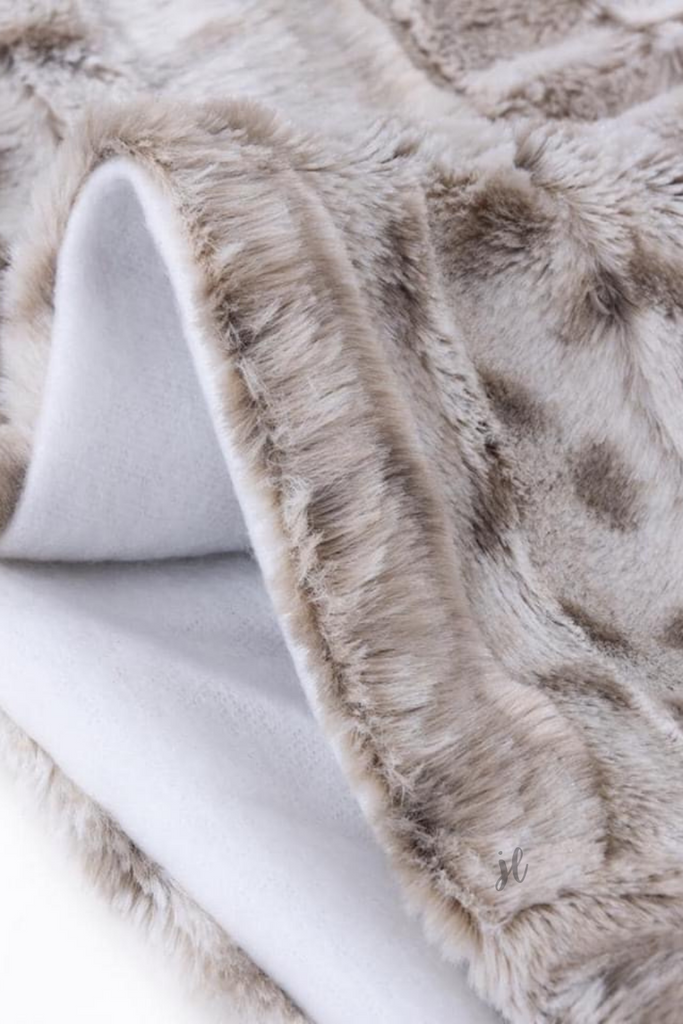 Sassy Animal Print Fleece Blanket