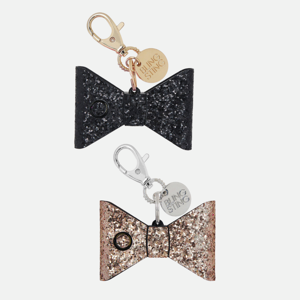 Personal Security Alarm - Glitter Bow (Main)