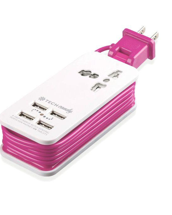 Power Trip (White/Bright Pink)