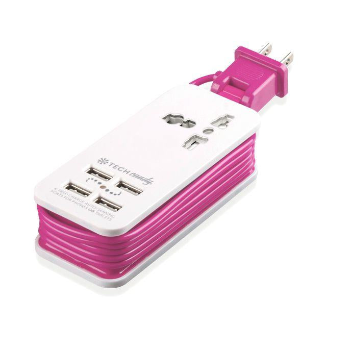 Power Trip (White/Bright Pink)