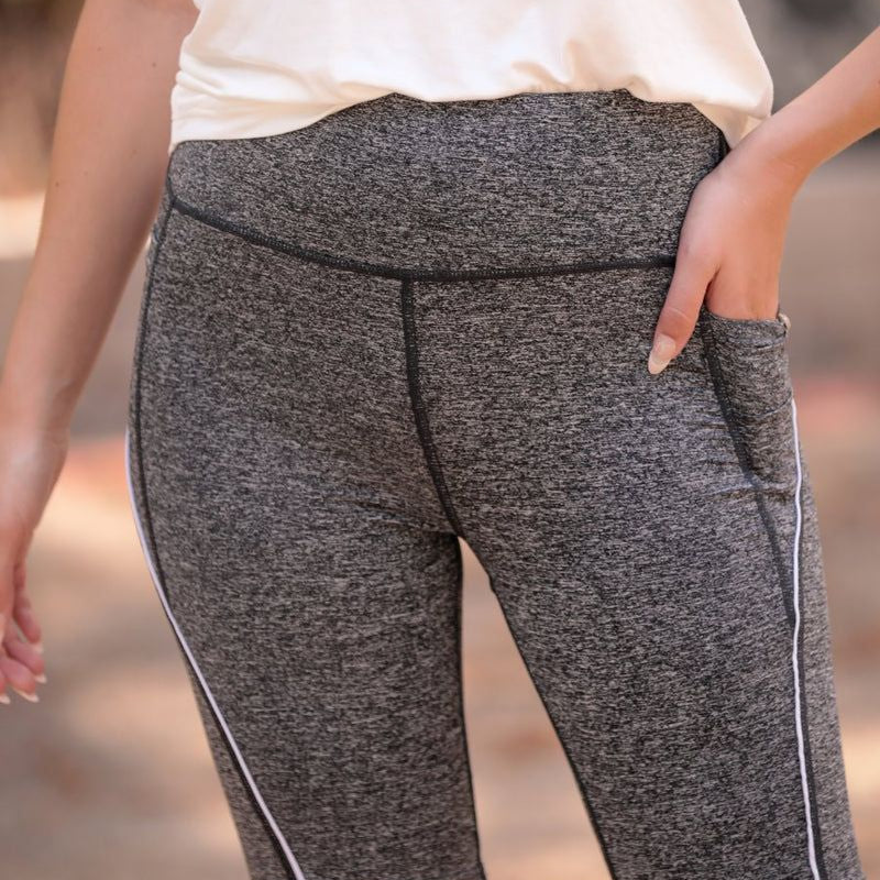 sleek lightweight biker shorts with a high elastic waistband for tummy control, side pockets, and a flattering figure-hugging short silhouette