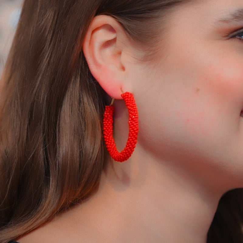 American Honey Hoop Earrings