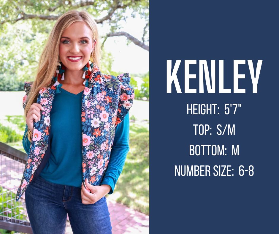 fall and winter model specs for KENLEY