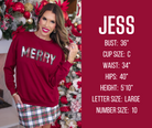 fall and winter model specs for JESS (holiday version)