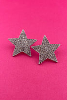 All That Jazz Star Earrings SILVER