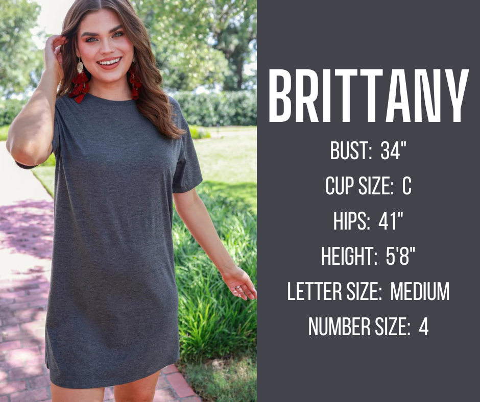 fall and winter model specs for BRITTANY