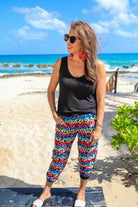 Funfetti Colorcul Leopard Drawstring Everyday Joggers MULTI (Jess)