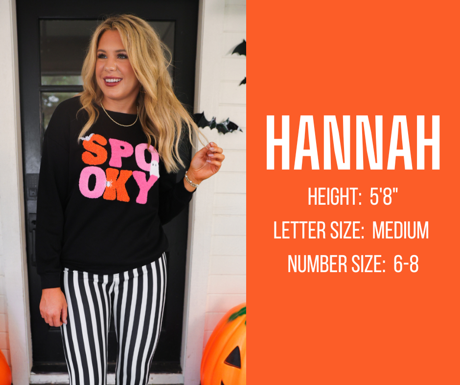 Halloween model specs for HANNAH