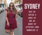 New York fall and winter model specs for SYDNEY
