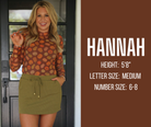 autumn model specs for HANNAH
