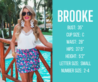 everyday skort model specs for BROOKE