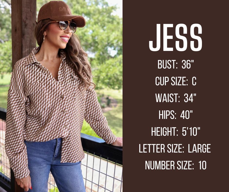 fall and winter model specs for JESS