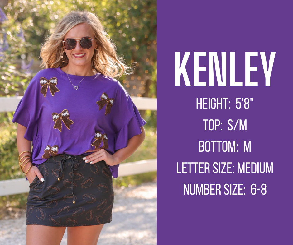 game day model specs for KENLEY