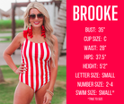 patriotic swim model specs for BROOKE