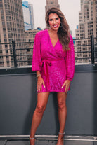 Shades of Shimmer Sequin Dress PINK (Jess)