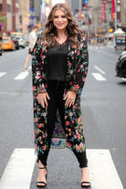 Here to Dazzle Floral Sequin Kimono SYDNEY