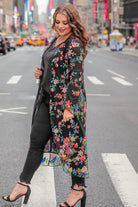 Here to Dazzle Floral Sequin Kimono SYDNEY