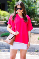 Basic Instincts Pocket Tunic MAGENTA (Brittany)