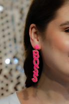 Boss Babe Beaded Earrings (BOSS)