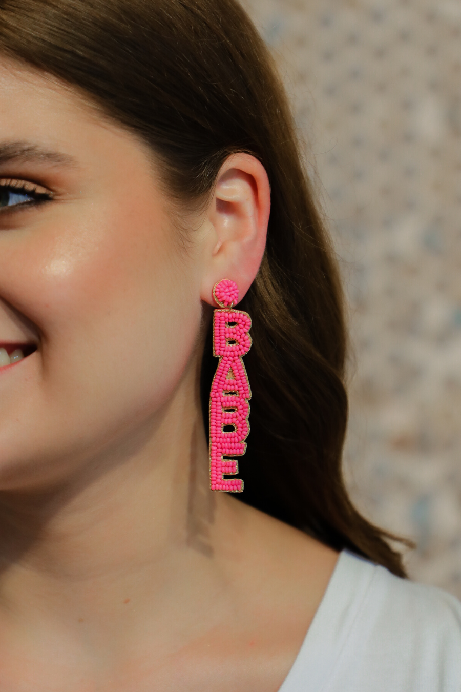 Boss Babe Beaded Earrings (BABE)